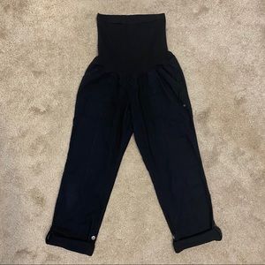 MOTHERHOOD • Cropped Black Pants